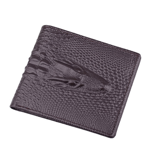 Title 6, Leather Mens Short Wallet with Money Clip. Car...