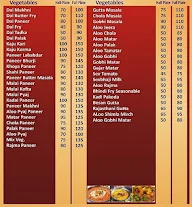 Shree Krishna Pavitra Bhojnalaya menu 1