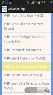 Advance Php/AJAX W3school(圖2)-速報App