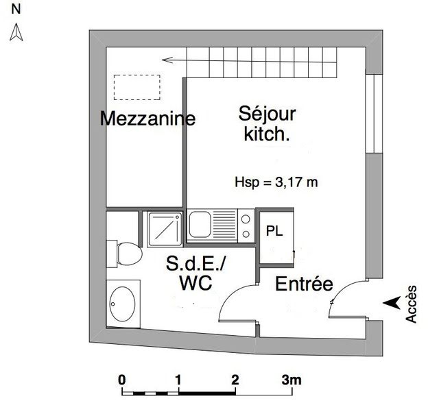 Vente appartement 1 pièce 22 m² à Toulouse (31000), 109 000 €