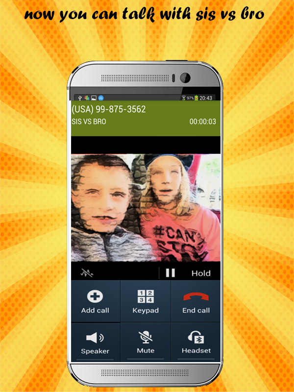 Call From Sis vs Bro Screen 2
