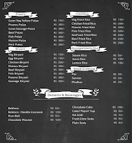 Maria's Goan Kitchen menu 6