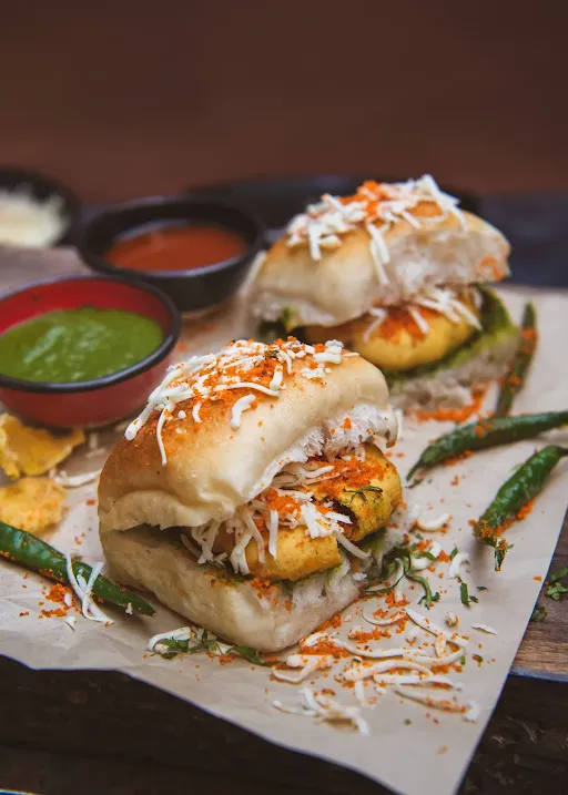 Schezwan Cheese Vada Pav [1 Piece]