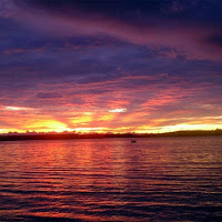 Tramonto a Salomon Island di 