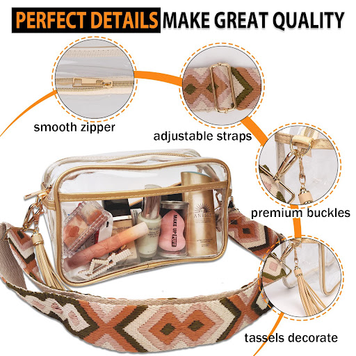 Title 8, PVC Buggy Bag Large Capacity Womens Storage Sm...