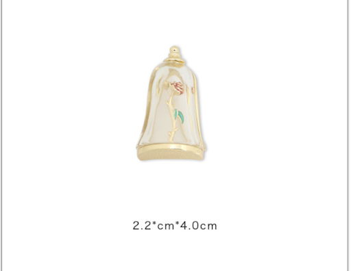 Title 4, Little magic bottle Rose Brooch for women, Retr...