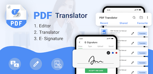 Translate PDF - Scan & Edit