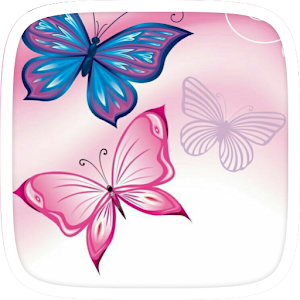 Butterflies for Samsung J7 logo