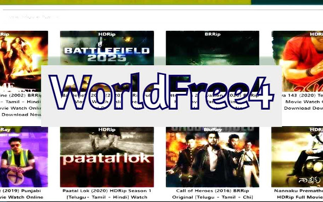 Worldfree4 Official Website - World4Free