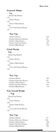 Momo Express menu 2