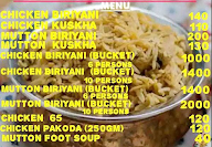 King Biryani menu 1