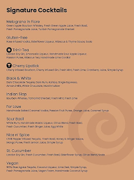 Babylon Bar Kitchen menu 4