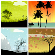 Seasons Photo Frames  Icon