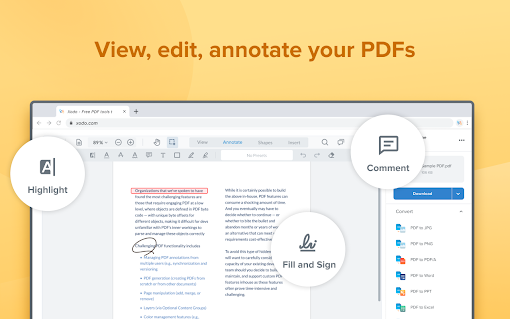 Xodo | PDF Editor, Converter & Merger