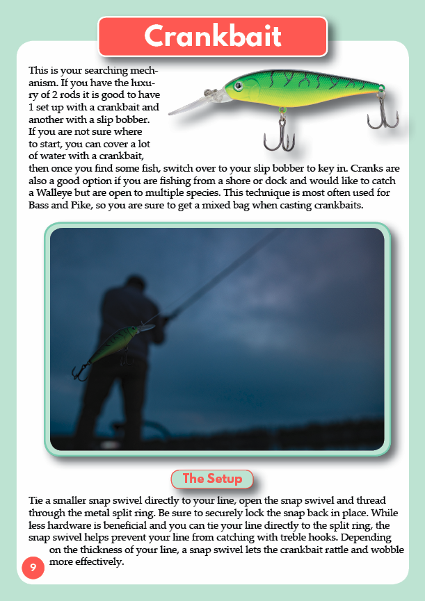 How to Fish for Walleye Ebook on Walleye Fishing