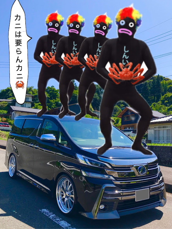 フェアレディZの30ヴェルファイア・熱中症に注意・カニ売り🦀に関するカスタム事例の投稿画像2枚目