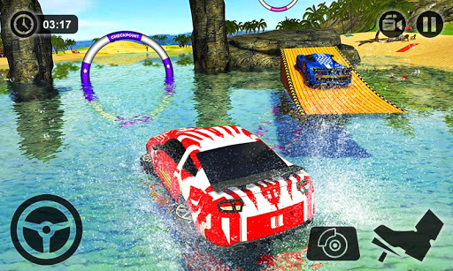 Screenshot Floating Water Surfer Car Driv