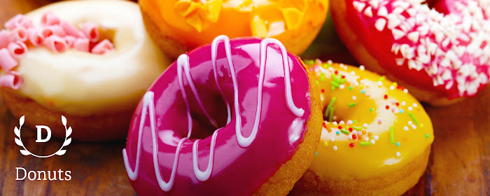 Donuts HD Wallpapers New Tab Theme marquee promo image