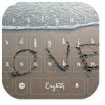 Cover Image of 下载 Romantic Beach Keyboard 10001002 APK