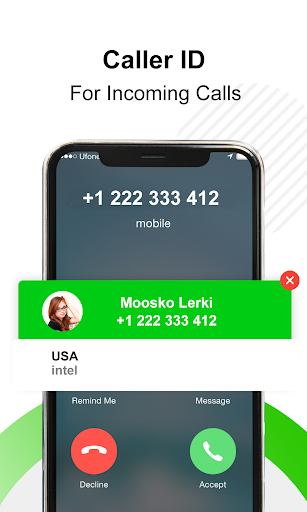 Screenshot Number locator, caller ID