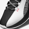 air jordan 35 low pf white / black / university red / metallic silver