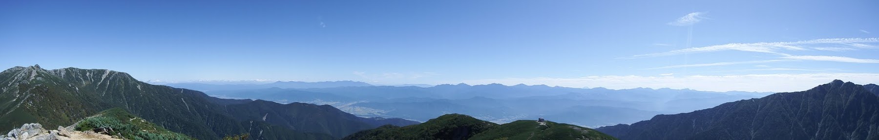 檜尾岳からパノラマ