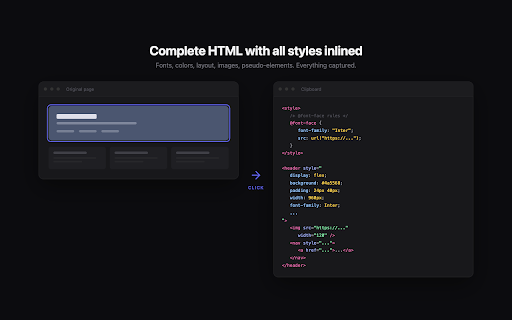 Copy DOM + CSS screenshot 2