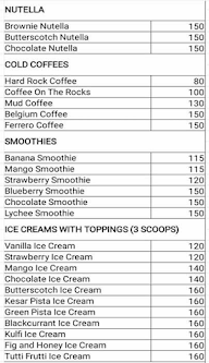 Lassi Shop menu 1