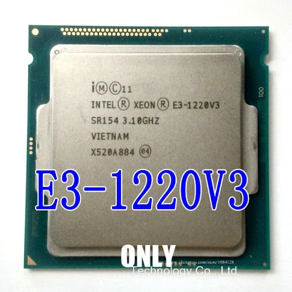 Cpu Xeon E3 1220V3 / E3 1246V3 / E3 1280V3 / E3 1271V3 Ngang I7 4790 Socket 1150/ Tặng Keo Tản Nhiệt