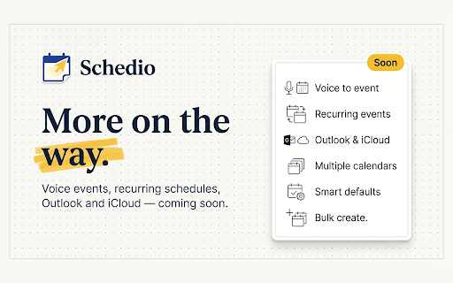 Schedio screenshot 4