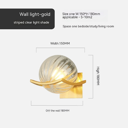 Title 12, Simple Bedroom Bedside European Wall Lamp. Crea...