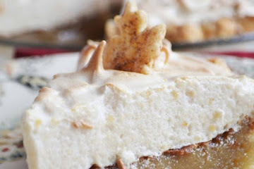 Vermont Maple Cream Meringue Pie