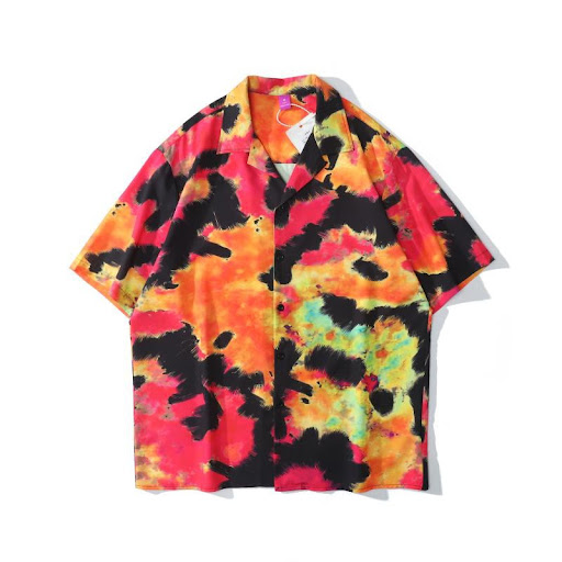 Title 12, Summer Full Print Short-Sleeved Shirt