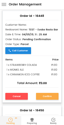 Pickyto - Restaurant Partner App
