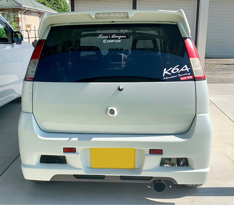 Keiワークスの山梨・ローガン関東・スズスポバンパー・何かがたりないに関するカスタム事例の投稿画像2枚目