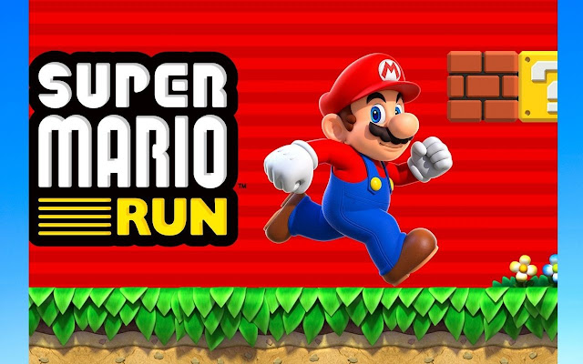 Super Mario Run online chrome extension