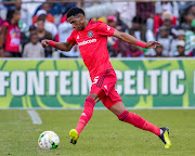 In-form Orlando Pirates and Bafana Bafana midfielder Vincent Pule in action during the Absa Premiership match against Bloemfontein Celtic at Toyota Free State Stadium in Bloemfontein on August 19 2018.