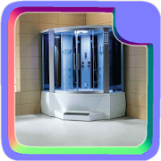 Modern Shower Stall  Icon