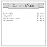 Jassi Da Paratha menu 1