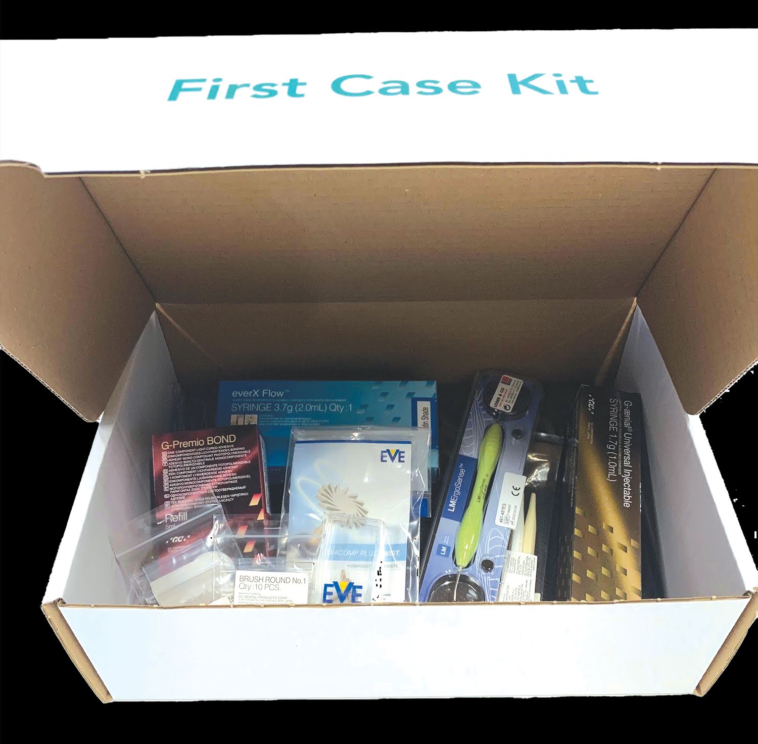 First Case Kit van GC - voor uw composiet restauraties