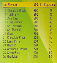 Rupali Icecream Parlour menu 4