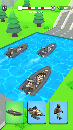 Screenshot Army Shape Transform Race