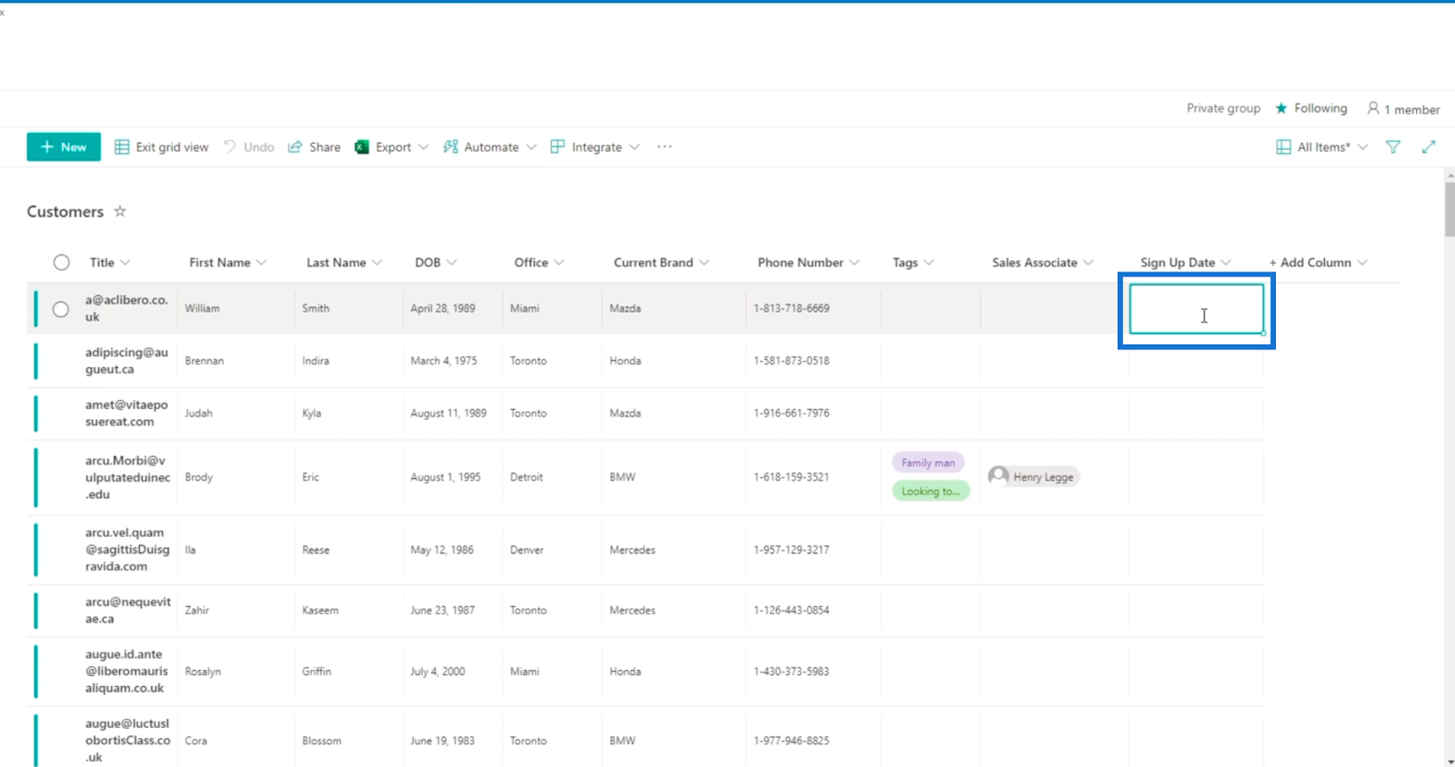 calculated columns in sharepoint