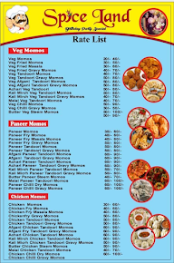 Spice Land menu 2