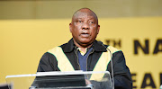 ANC President Cyril Ramaphosa.