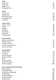 Booster Chaya Kuravankonam menu 1