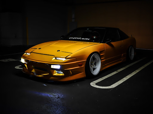 180sx Rps13の黄色 立駐 遠のく帰国に関するカスタム メンテナンスの投稿画像 車のカスタム情報はcartune