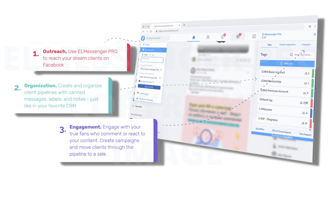 ELMessenger Pro Preview image 4