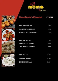 Momo Xpress menu 1