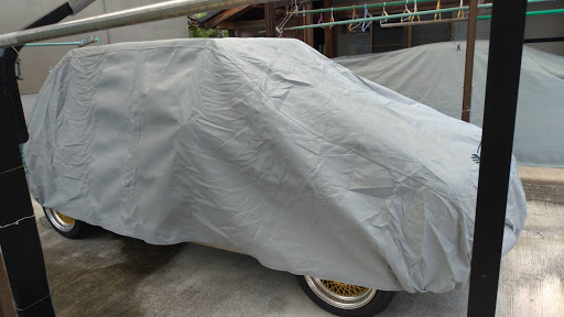 パオ のカーカバー 台風に関するカスタム メンテナンスの投稿画像 車のカスタム情報はcartune